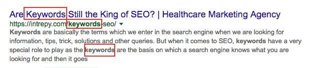 keywords for seo