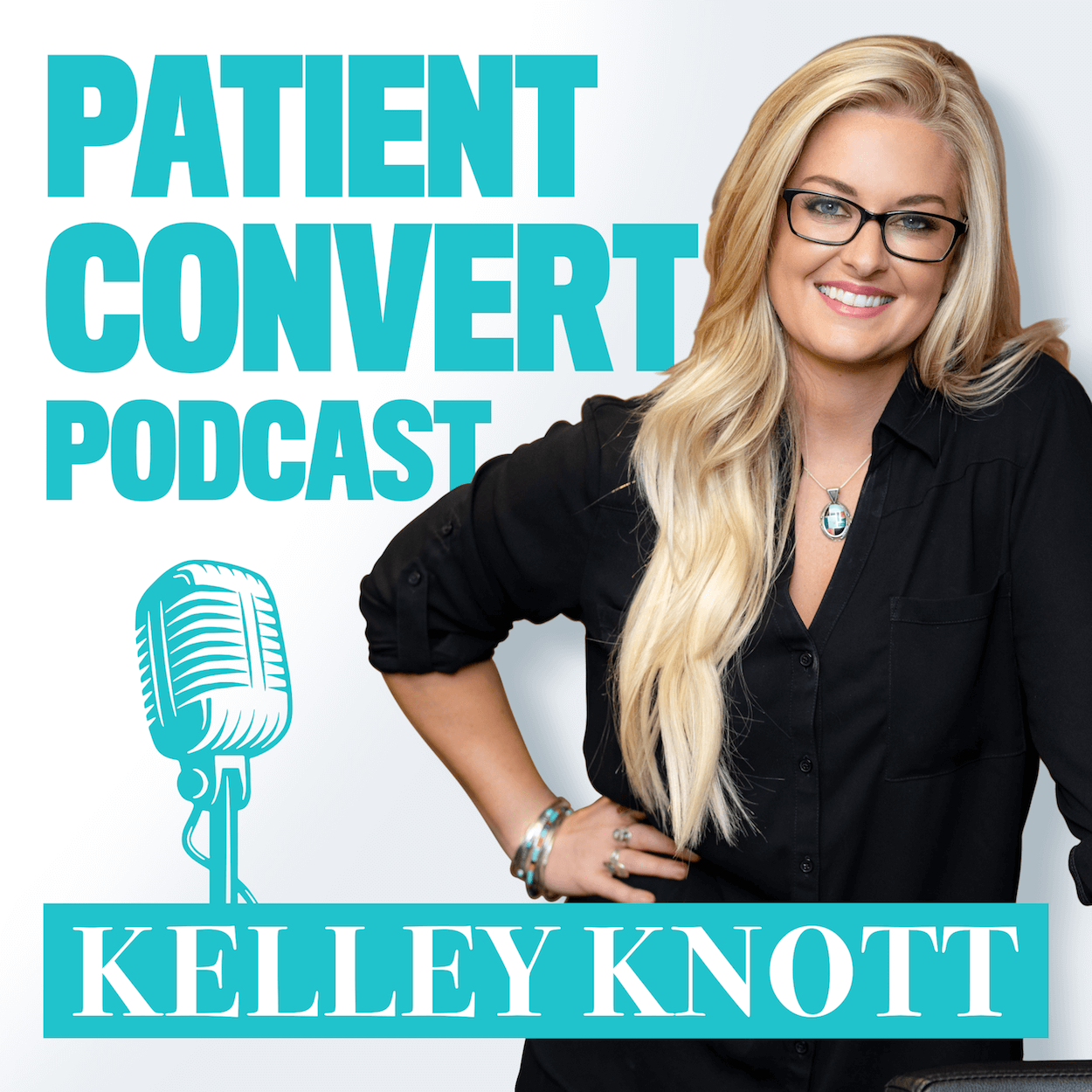 patient convert podcast album cover medical podcast