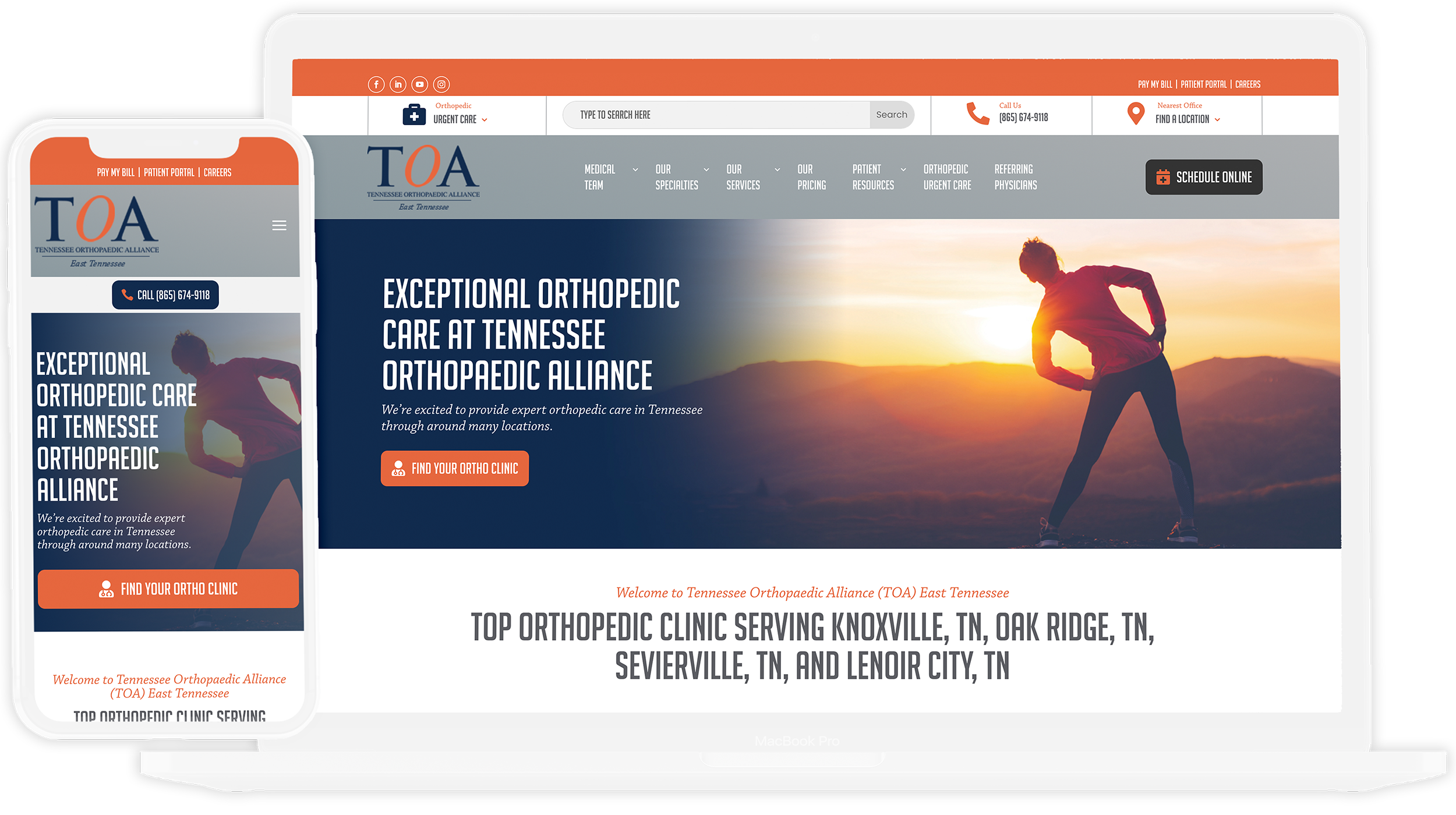 TOA 2025 Website Mockup