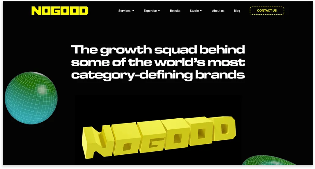 nogood above the fold