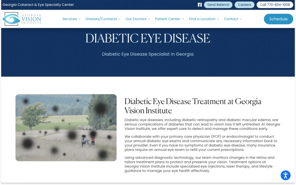 9 Biggest Healthcare Marketing Trends In 2026 With Examples 7 Educational content for a specialty medical practice website