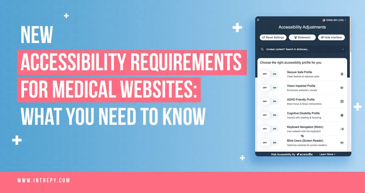 New Accessibility Requirements For Medical Websites: What Healthcare Practices Need To Know 7 New accessibility requirements for medical websites what healthcare practices need to know